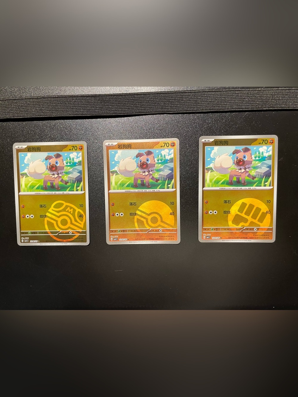 Pokémon Rockruff (Chinese Gem Pack )